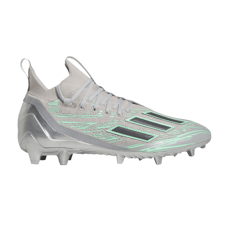 Adizero Primeknit Flash Cleats Grey Mint