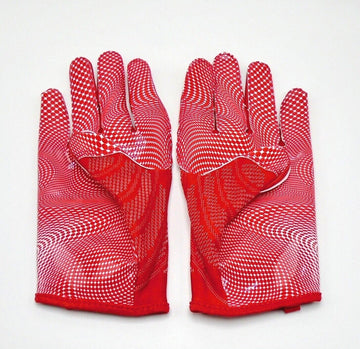 Nike Vapor Knit Football Gloves 3.0 Red - Size XL