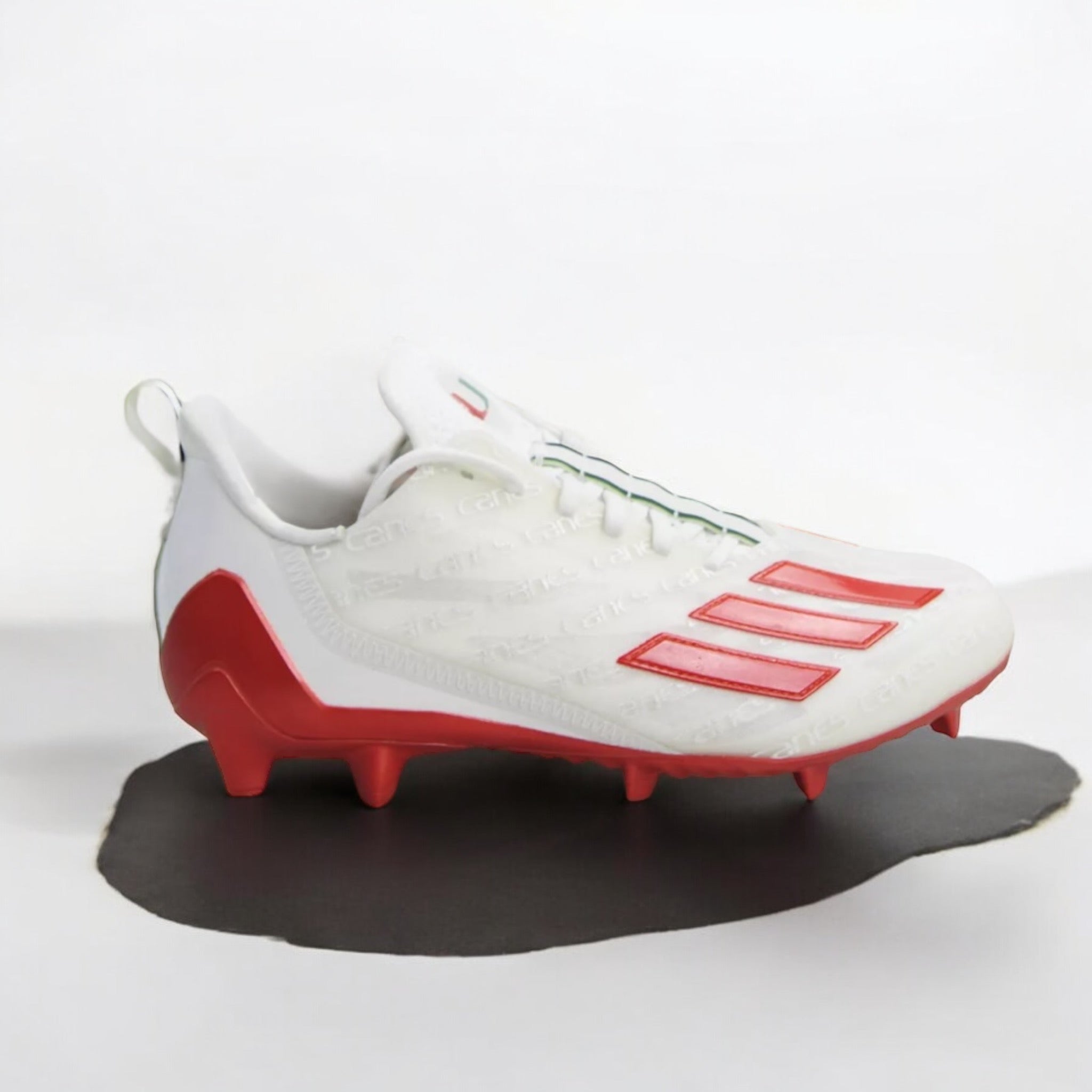 Adidas Miami Hurricanes Adizero 12.0 Football Cleats 