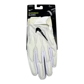 Nike Superbad Football Gloves White -  Size XL