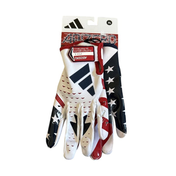 Adidas Adult Adizero 13 USA Football Gloves - Multiple Sizes