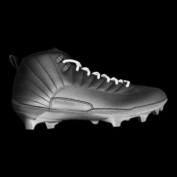 Jordan Retro 12 Savage 3 Mid Matte Black Customs