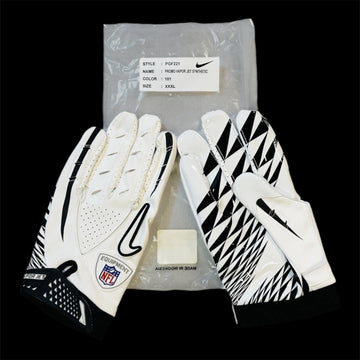 Nike Vapor Jet 2.0 NFL Football Gloves - Black & White