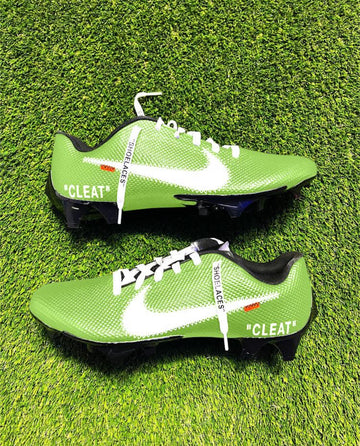 Nike Vapor Edge 360 OFF White Customs - Lime Green