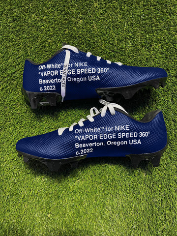 Nike Vapor Edge Speed “Off White” Custom-  Navy