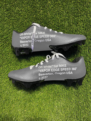 Nike Vapor Edge Speed “Off White” Custom-  Smoke Grey