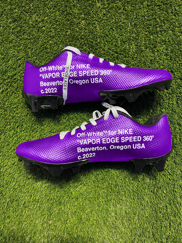 Nike Vapor Edge Speed “Off White” Custom-  Purple