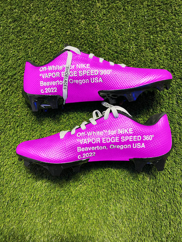 Nike Vapor Edge Speed “Off White” Custom-  Pink BCA