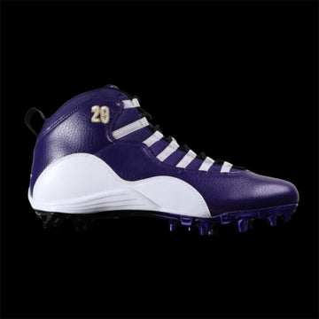 Jordan 10 Mid Superbad Baltimore Ravens 'Earl Thomas' PE