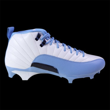 Jordan Retro 12 Mid Alpha Menace UNC Football Cleats