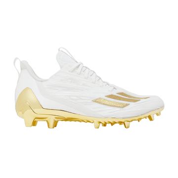 Adidas Adizero 12.0 Low Cleats 'White Gold Metallic'