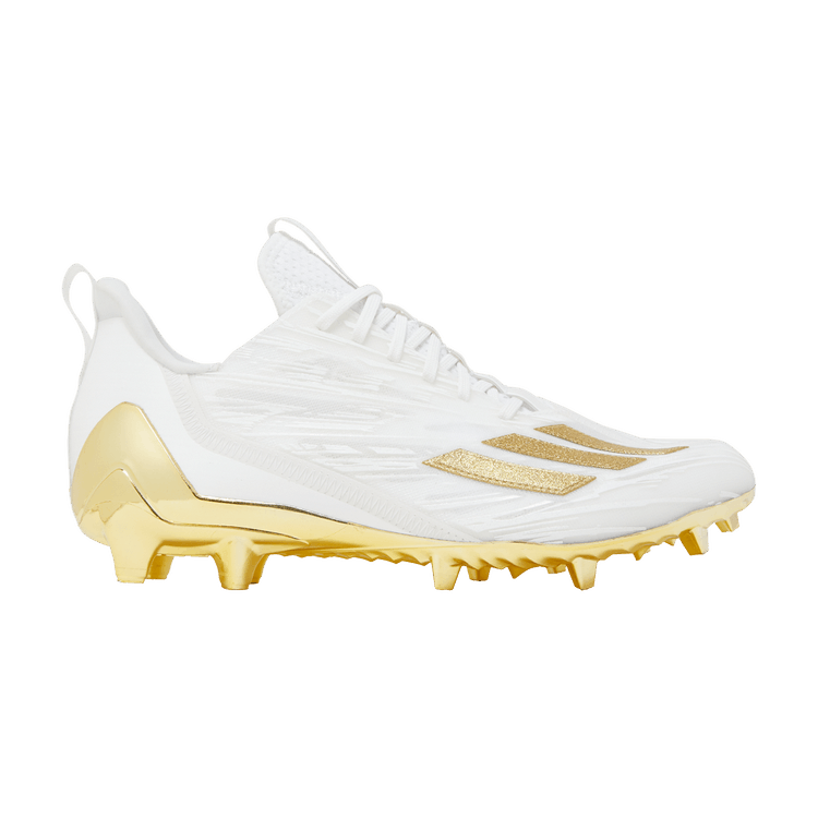 Adidas Adizero 12.0 Low Cleats 'White Gold Metallic'