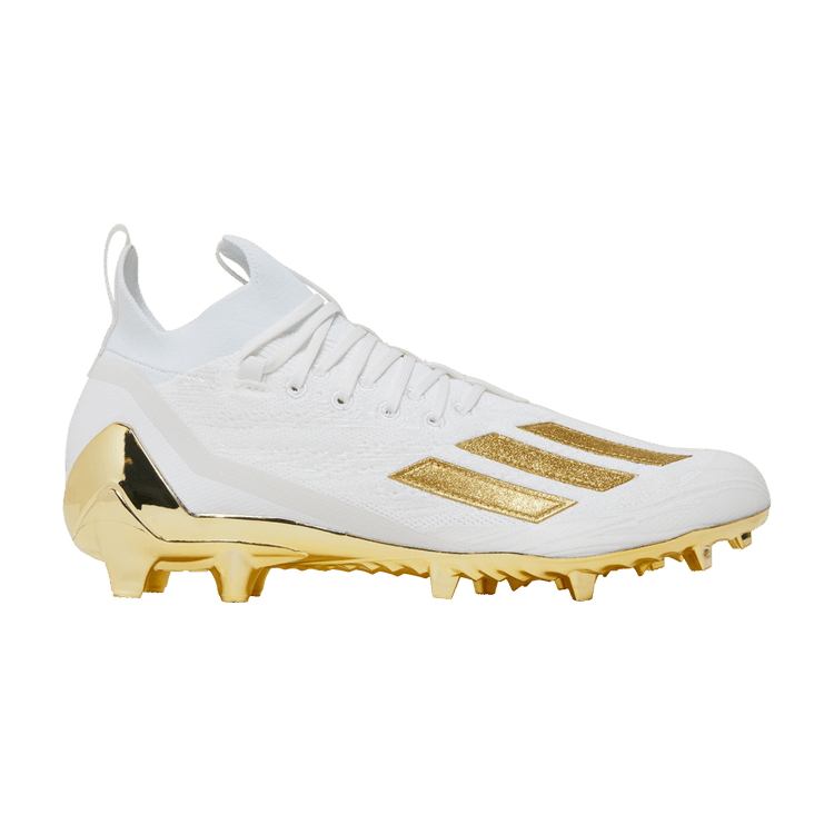 Adizero 12.0 Cleats Primeknit 'White Gold Metallic'