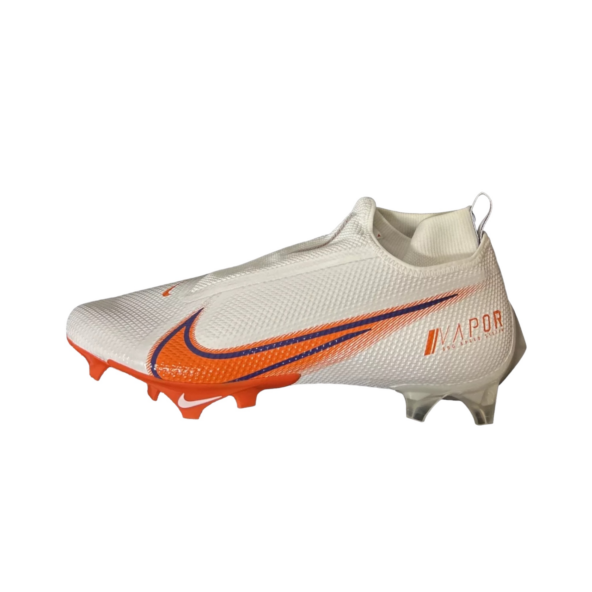 Nike Vapor Edge Pro Clemson Tigers PE 'White Orange'